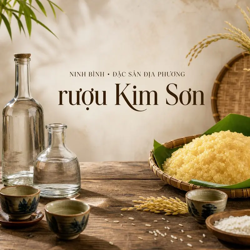 Rượu Kim Sơn và những điểm mua được nhắc đến tại Ninh Bình