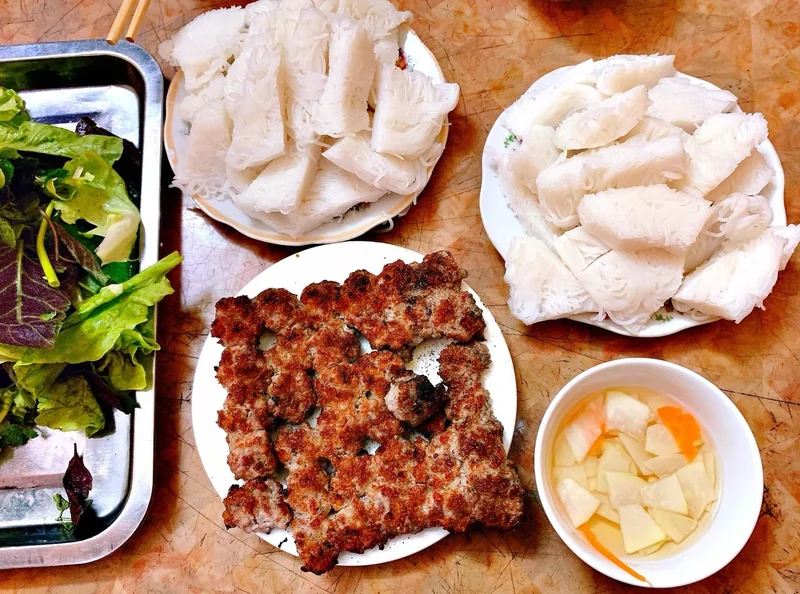 Bún chả Ninh Bình Tình Mai