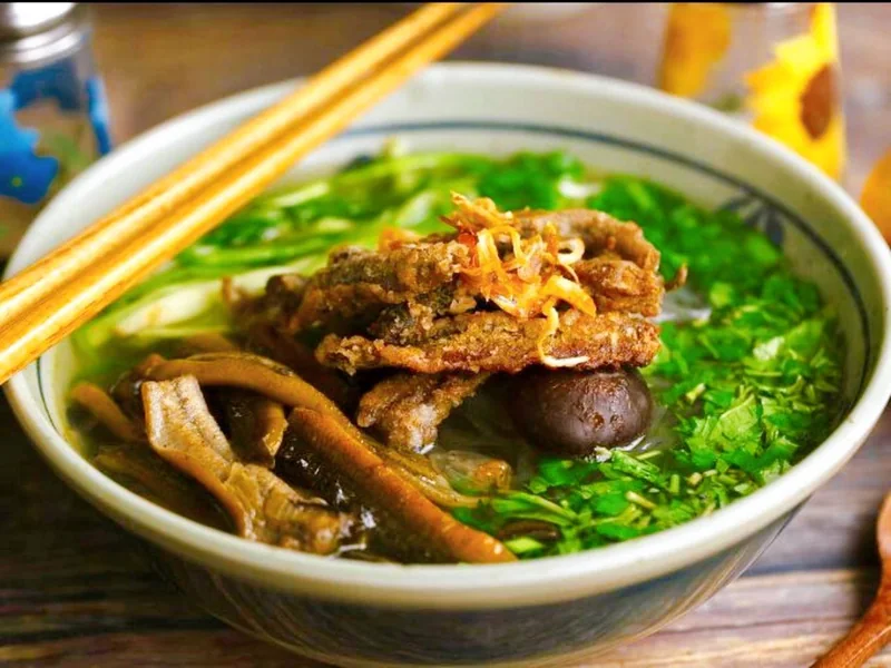Miến lươn Tam Điệp