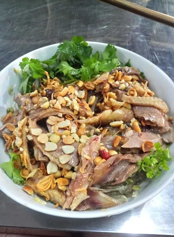 Bún trộn