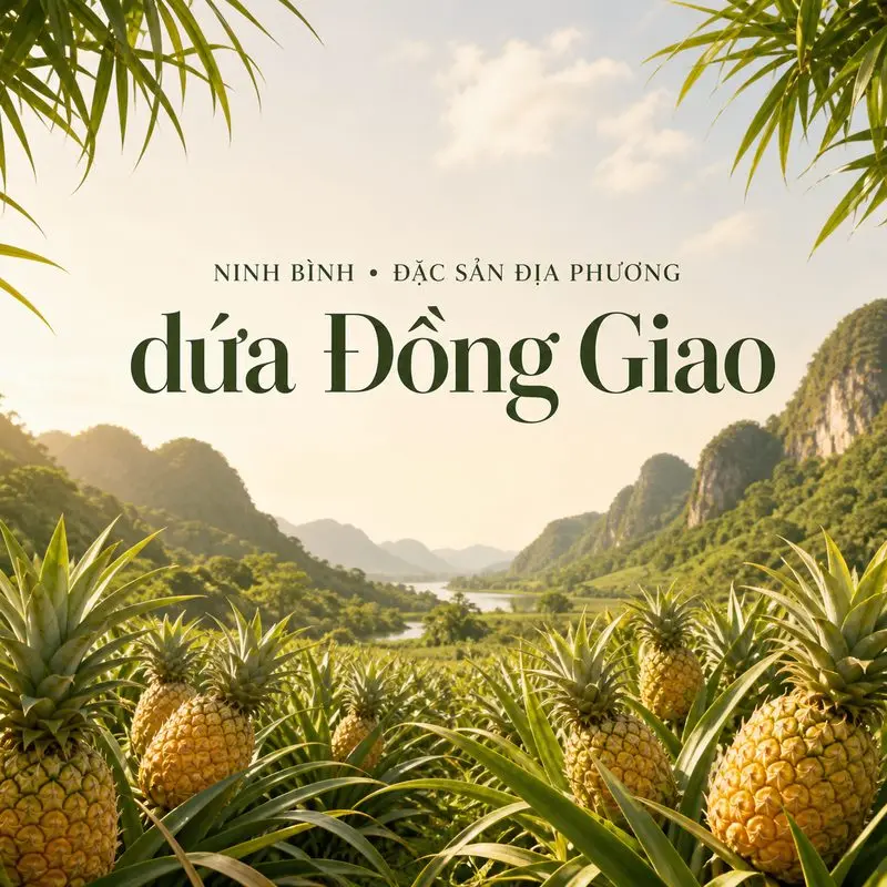 Khám phá dứa Đồng Giao giữa miền đất Tam Điệp