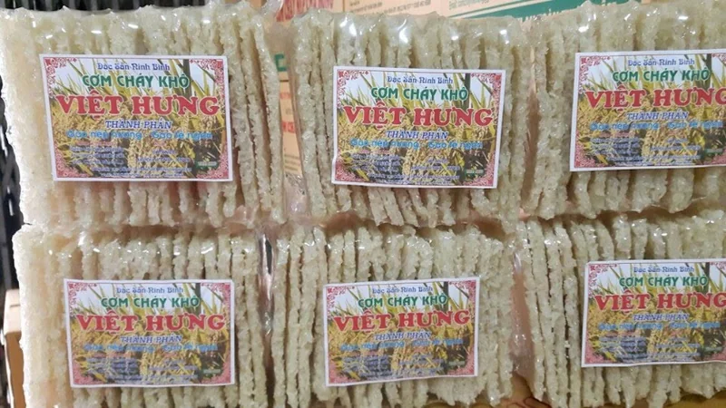 Cơm cháy Việt Hưng Ninh Bình