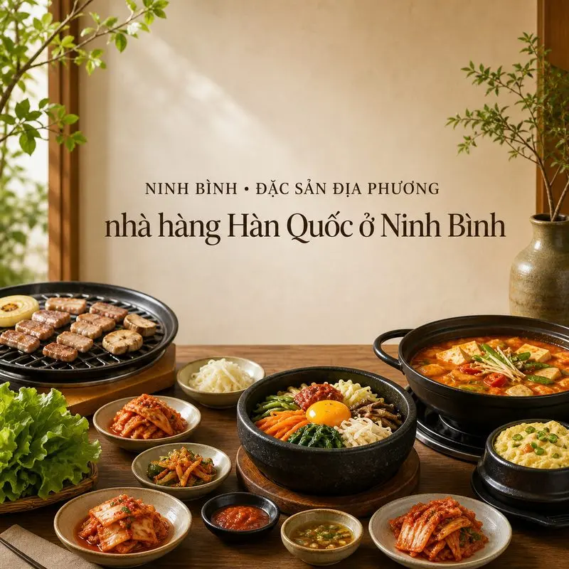 7 địa chỉ thưởng thức món Hàn tại Ninh Bình