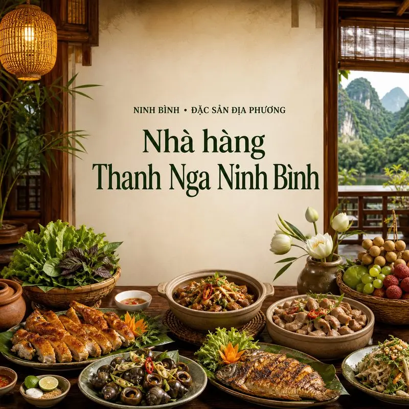 Khám phá Nhà hàng Thanh Nga giữa lòng Tam Điệp