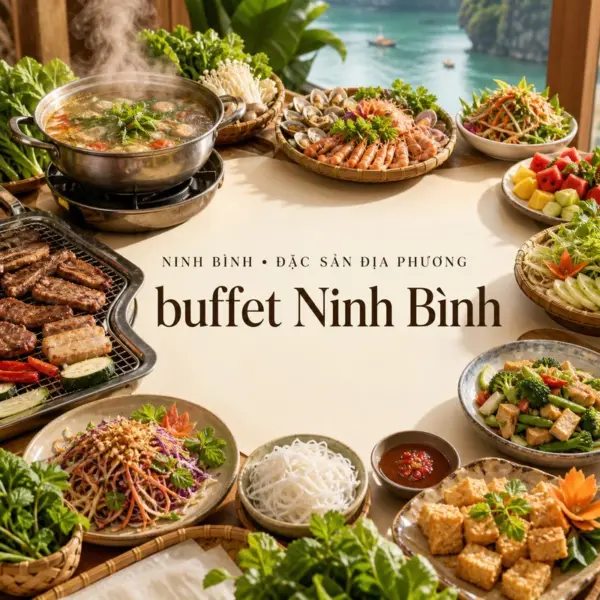 5 điểm buffet ở Ninh Bình từ lẩu nướng đến món chay