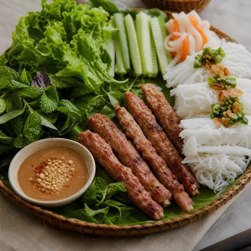 Nem nướng Ninh Hoà Huy Ú