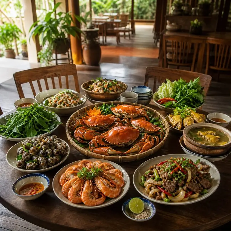 Nhà hàng Hương Xưa Giồng Trôm: địa chỉ và món ngon miền Tây