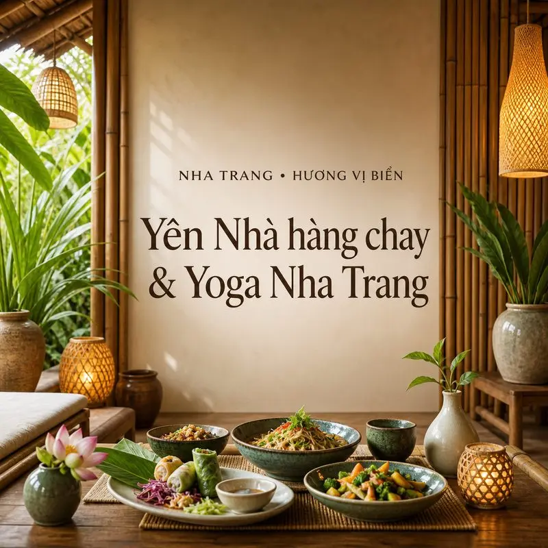 Một khoảng lặng xanh tại Yên Nhà hàng chay & Yoga Nha Trang
