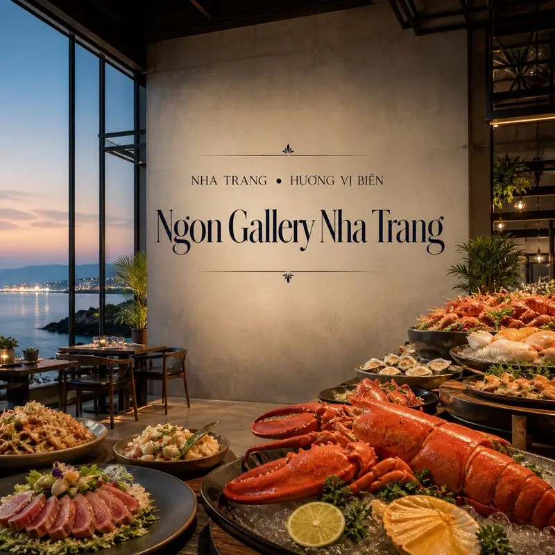 Khám phá buffet tôm hùm và không gian biển tại Ngon Gallery
