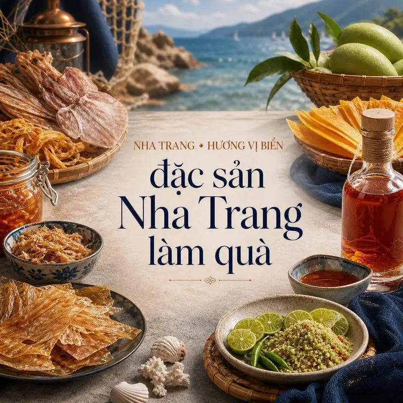 Gợi ý 15 đặc sản Nha Trang làm quà và 3 khu chợ dễ mua