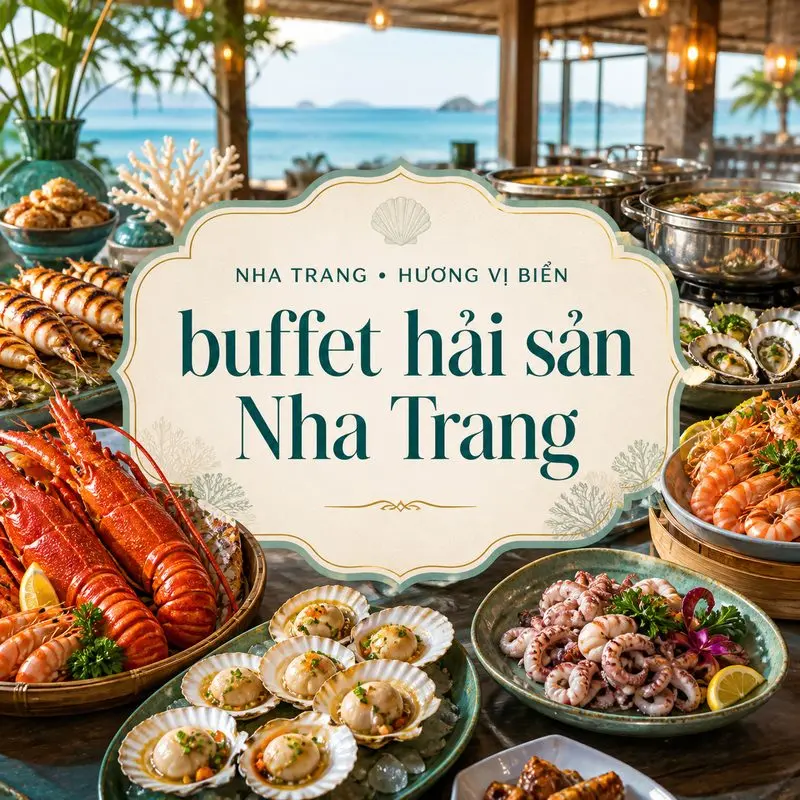 12 địa chỉ buffet hải sản Nha Trang đa dạng phong cách