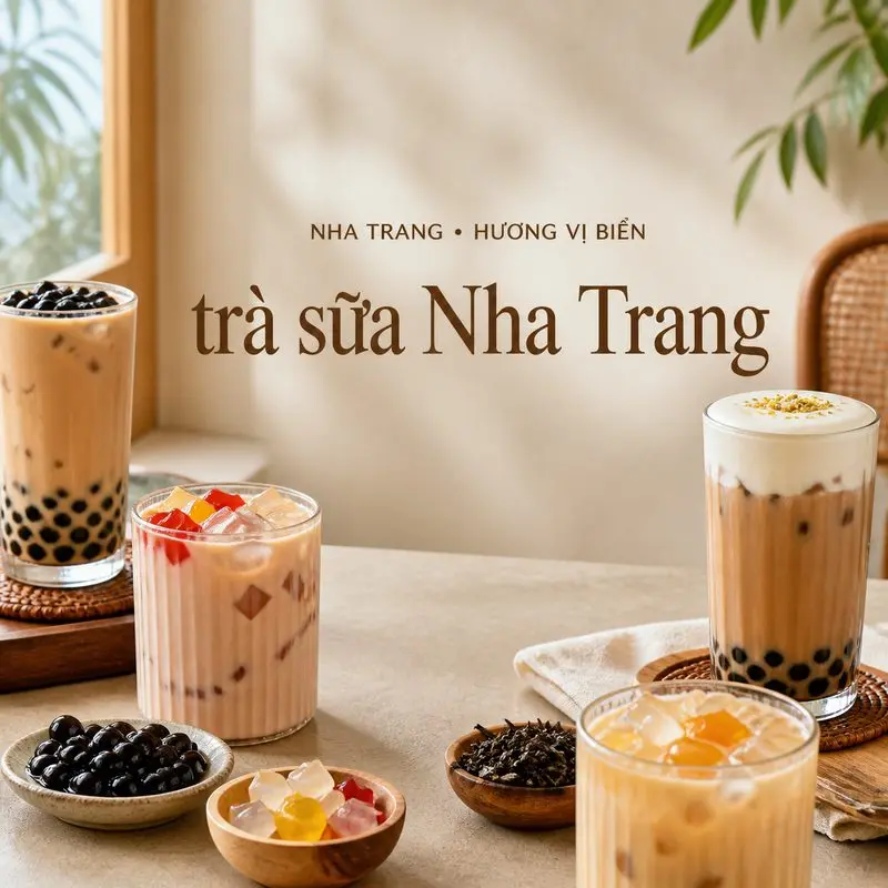 15 điểm thưởng thức trà sữa đa dạng tại Nha Trang