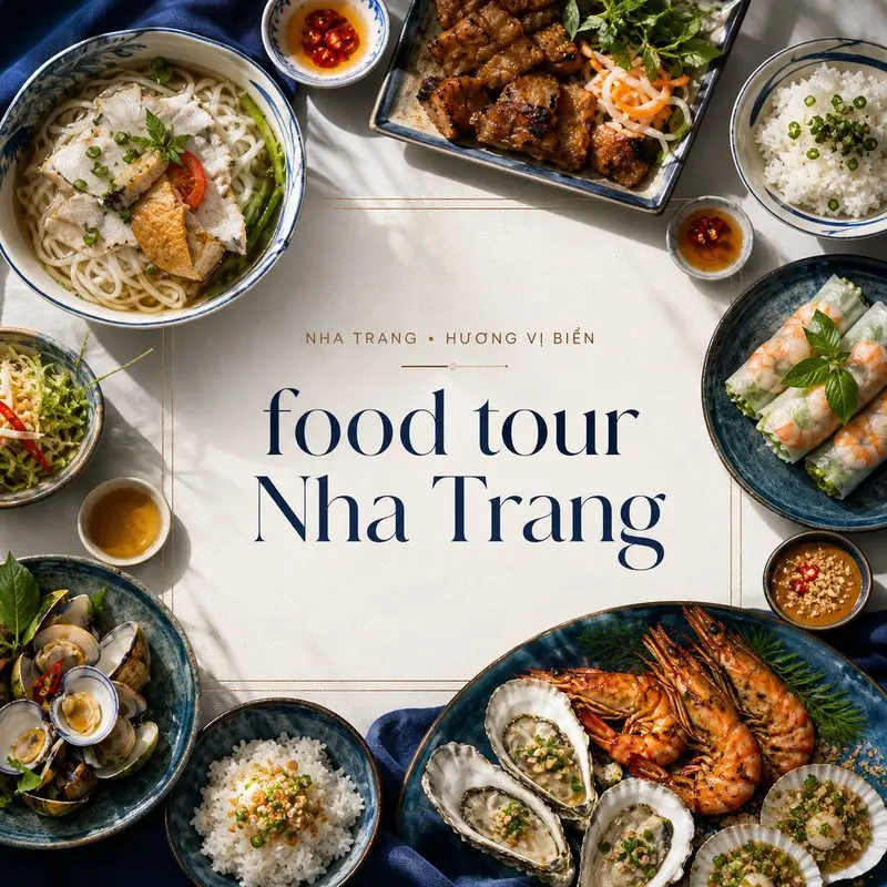 Food tour Nha Trang từ sáng đến tối với 24 địa chỉ gợi ý