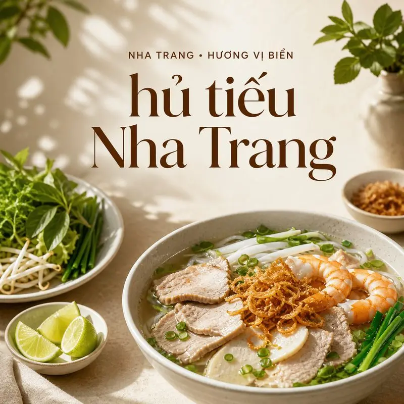 Khám phá 14 quán hủ tiếu đáng thử tại Nha Trang