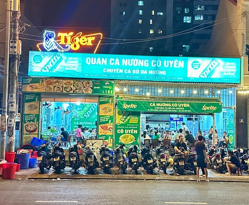 Cá nướng Cô Uyên