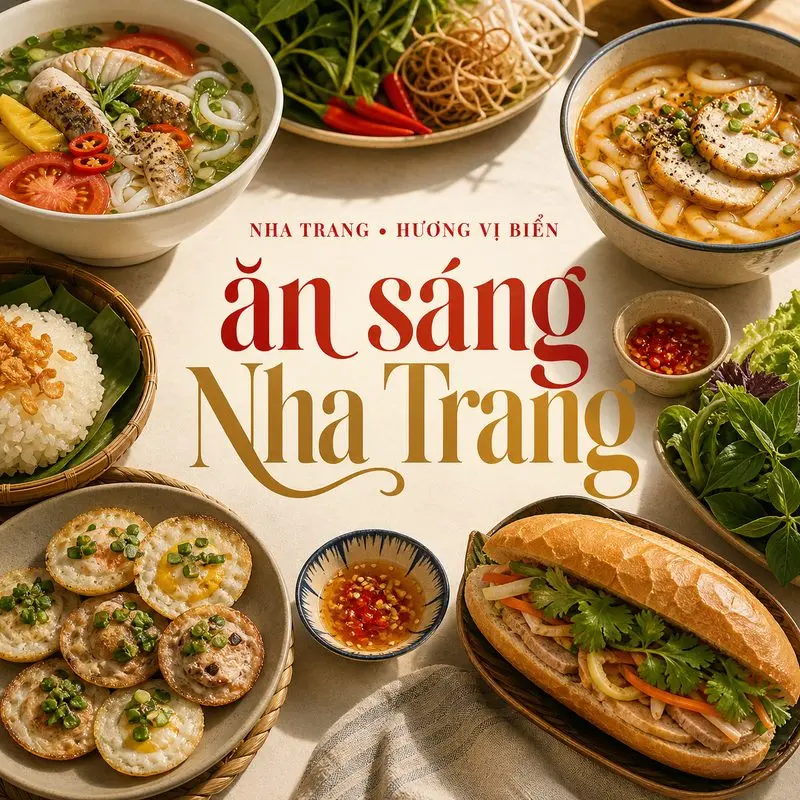 17 gợi ý ăn sáng ở Nha Trang từ món nước đến món khô