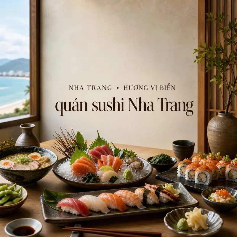 11 địa chỉ thưởng thức sushi và món Nhật tại Nha Trang