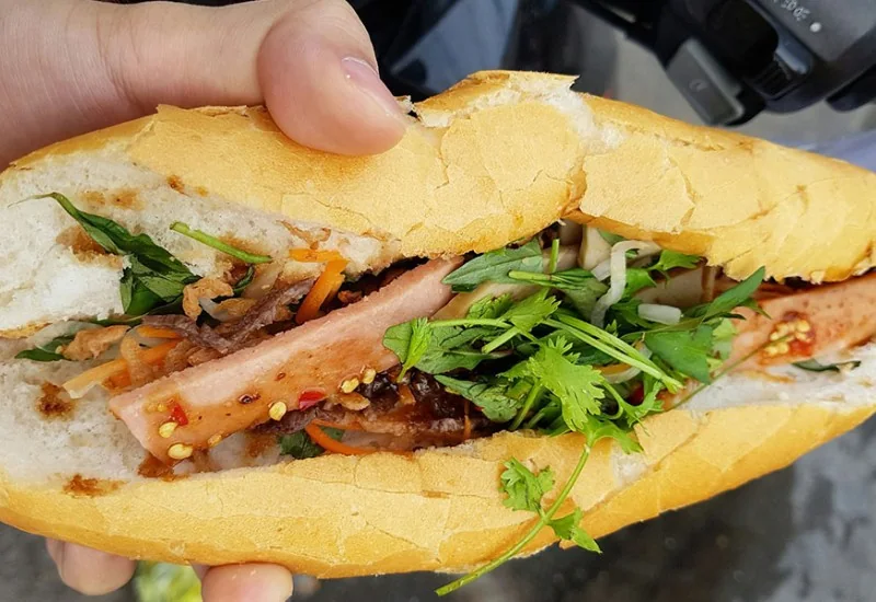 Bánh mì chay Nha Trang chị Thủy