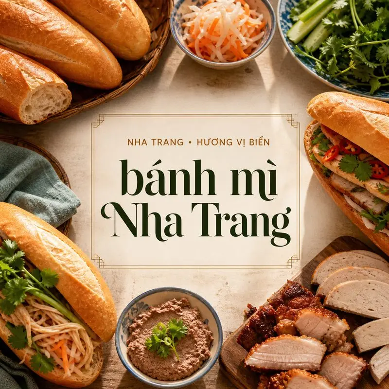 Khám phá 13 tiệm bánh mì đáng thử tại Nha Trang