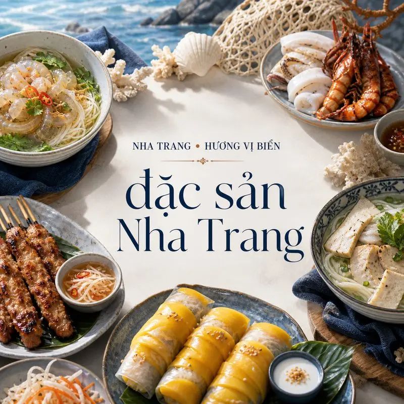 Khám phá 10 hương vị đặc trưng của ẩm thực Nha Trang