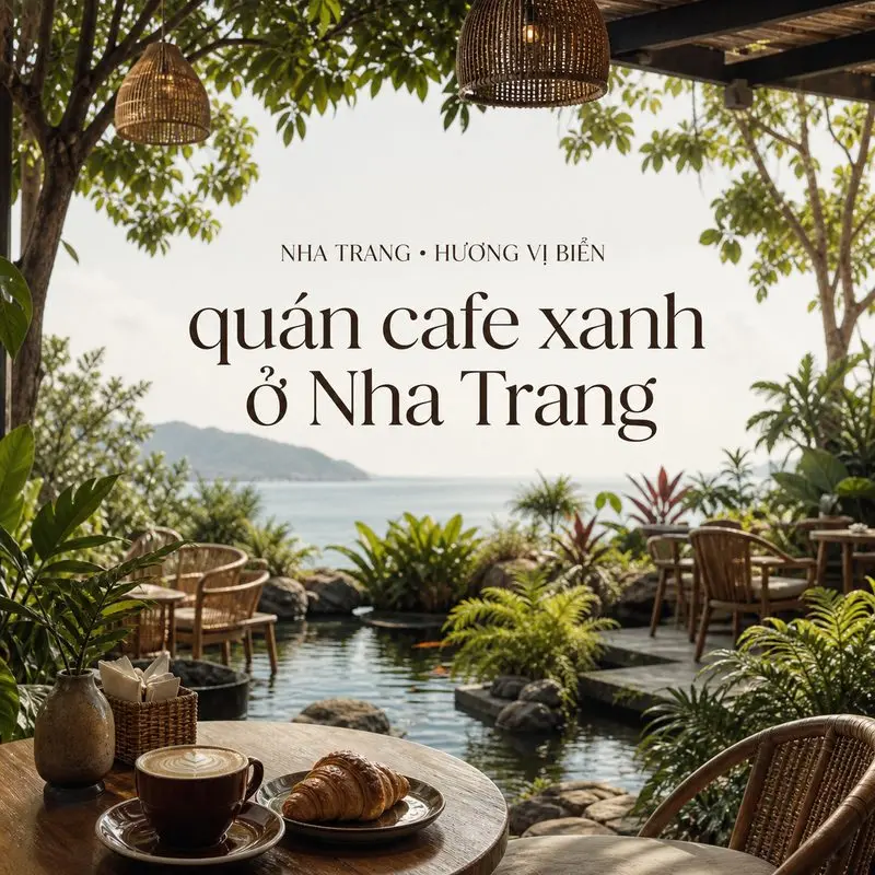 9 quán cafe xanh ở Nha Trang với không gian nhiều sắc thái
