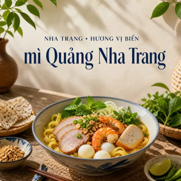 Khám phá mì Quảng Nha Trang và 12 quán được gợi ý