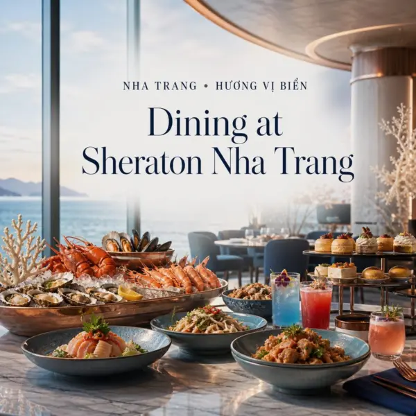 Khám phá các không gian ẩm thực tại Sheraton Nha Trang