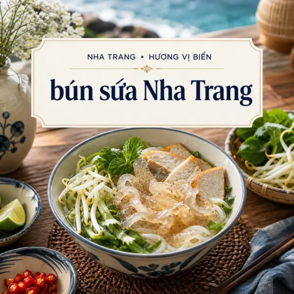 10 địa chỉ thưởng thức bún sứa Nha Trang theo từng khung giờ