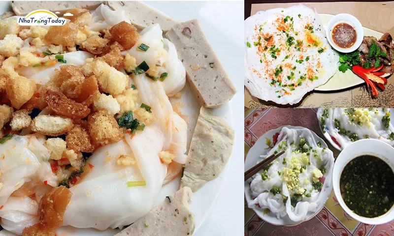 Bánh ướt mắm ruột Nha Trang