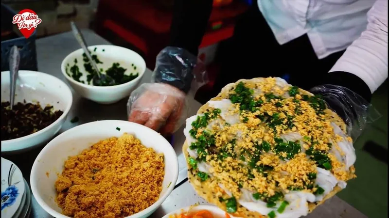 Phố bánh ướt Diên Khánh
