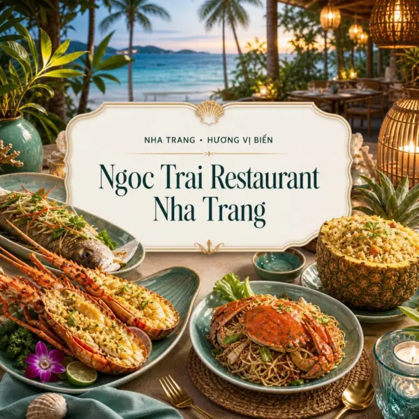 Khám phá Ngoc Trai Restaurant Nha Trang từ thực đơn đến không gian