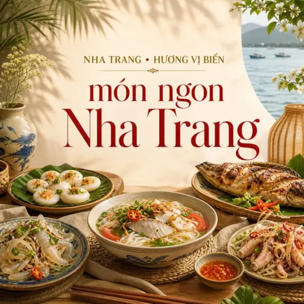 Khám phá 8 hương vị đặc trưng của ẩm thực Nha Trang
