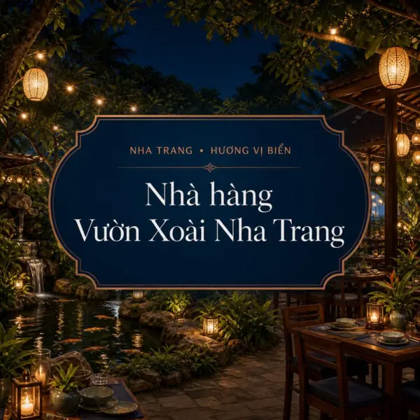 Khám phá Vườn Xoài Nha Trang với sân vườn và món Việt
