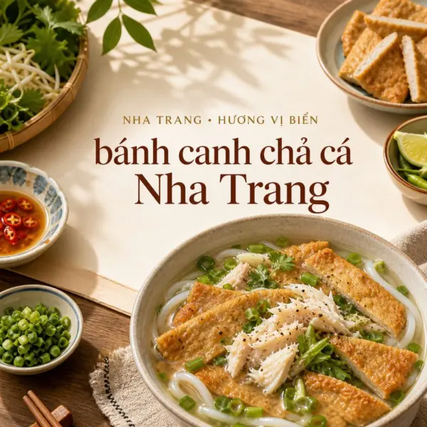 10 địa chỉ thưởng thức bánh canh chả cá ở Nha Trang