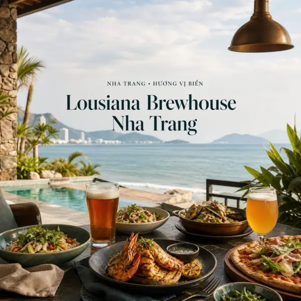 Khám phá Lousiana Brewhouse Nha Trang bên vịnh biển
