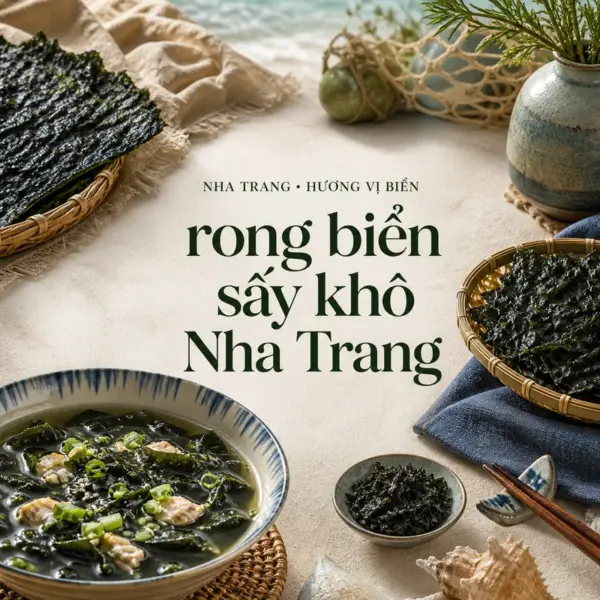 Rong biển khô Nha Trang: dinh dưỡng, cách chế biến và chọn mua