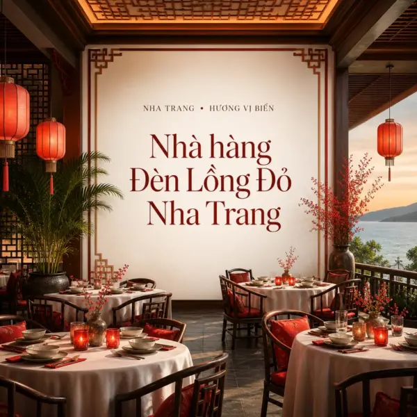 Khám phá Đèn Lồng Đỏ Nha Trang: Không gian tiệc và ẩm thực Việt