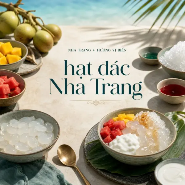 Hạt đác Nha Trang và 3 món giải nhiệt dễ làm