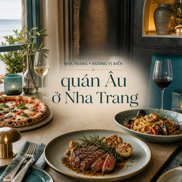 4 quán Âu ở Nha Trang với phong cách và món ăn riêng