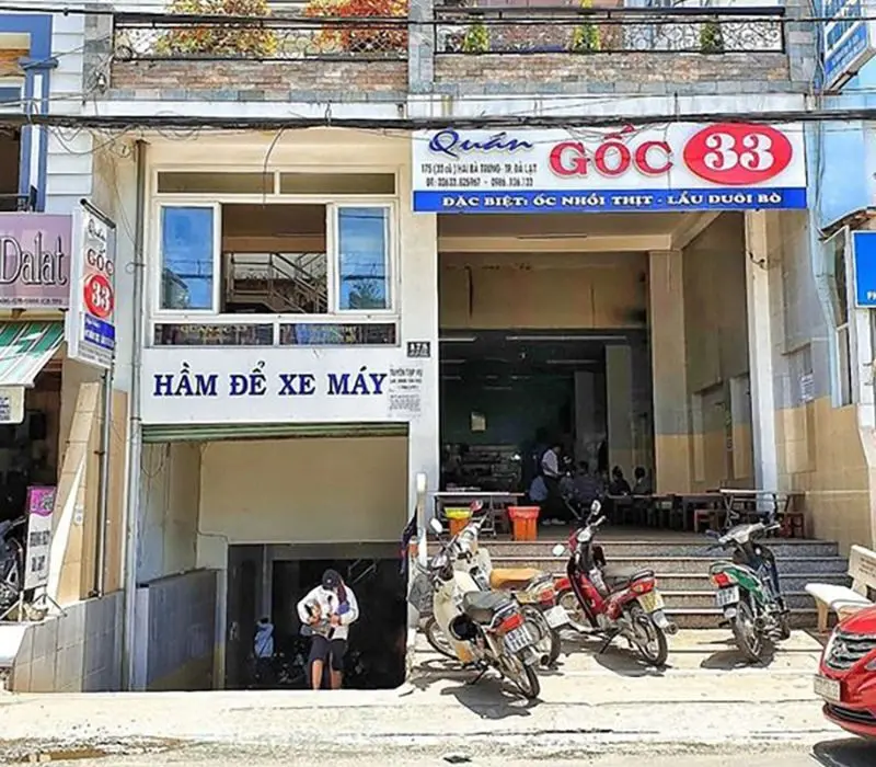 Ốc 33 Đà Lạt – cơ sở chính (quán gốc)