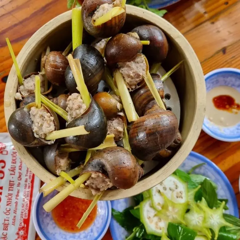 Ốc nhồi thịt quán 33