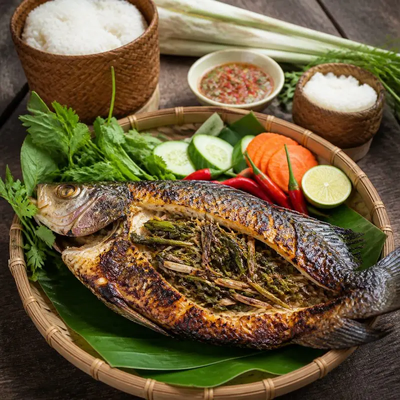 Pa Pỉnh Tộp: cá nướng mắc khén đậm vị Tây Bắc
