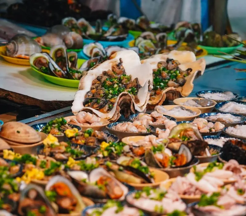 Quán hải sản Bé Hiếu