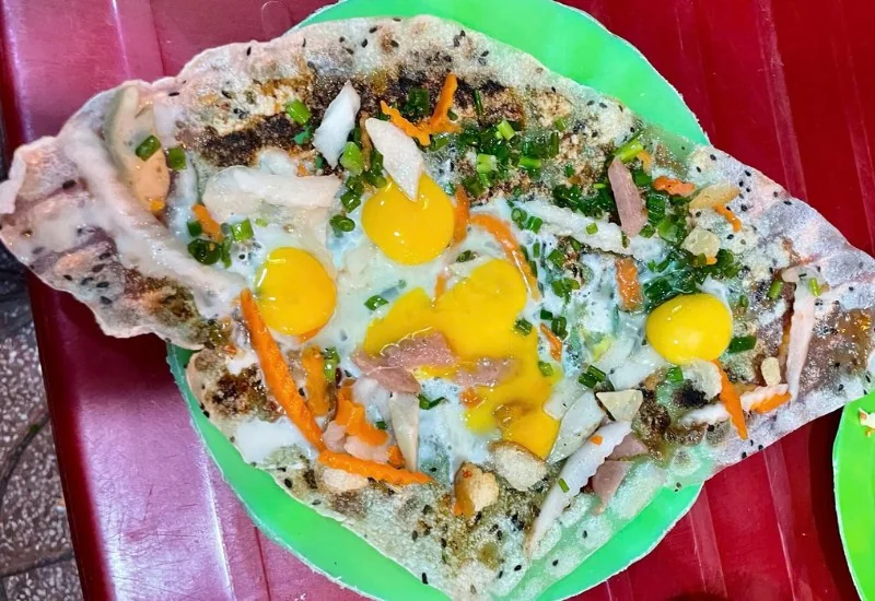 Bánh tráng nướng Cô Bảy