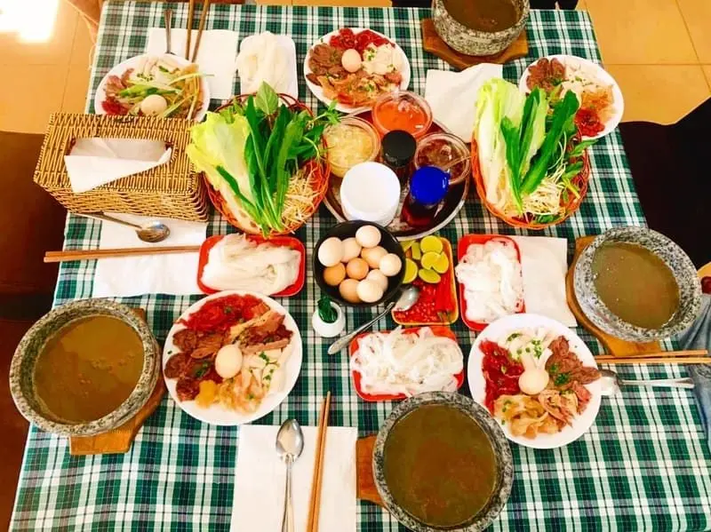 Phở thố đá tại Nhà hàng Đà Lạt Mer