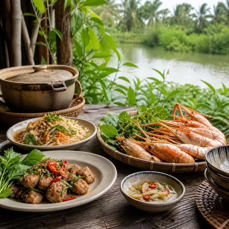 Quán ăn bờ sông Bill’s Garden