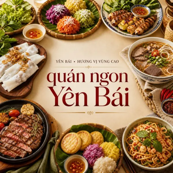 Quán ngon Yên Bái: Gợi ý địa chỉ đáng thử