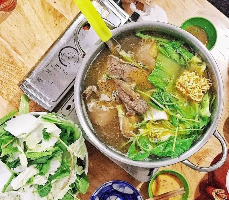 Quán Xưa - lẩu bò Atiso