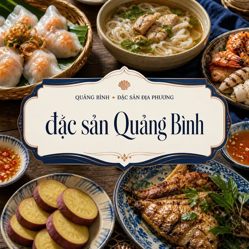 Khám phá ẩm thực Quảng Bình qua món ngon và điểm ăn