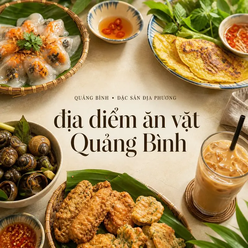 7 điểm ăn vặt ở Quảng Bình cho hành trình khám phá ẩm thực